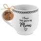 Ceramic Mug: Artisan Doodles, I Love That You're My Mom (Phil 1:7) (532 Ml)