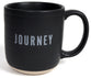 Ceramic Mug: Journey (Proverbs 3:6) Black Textured (592 Ml)