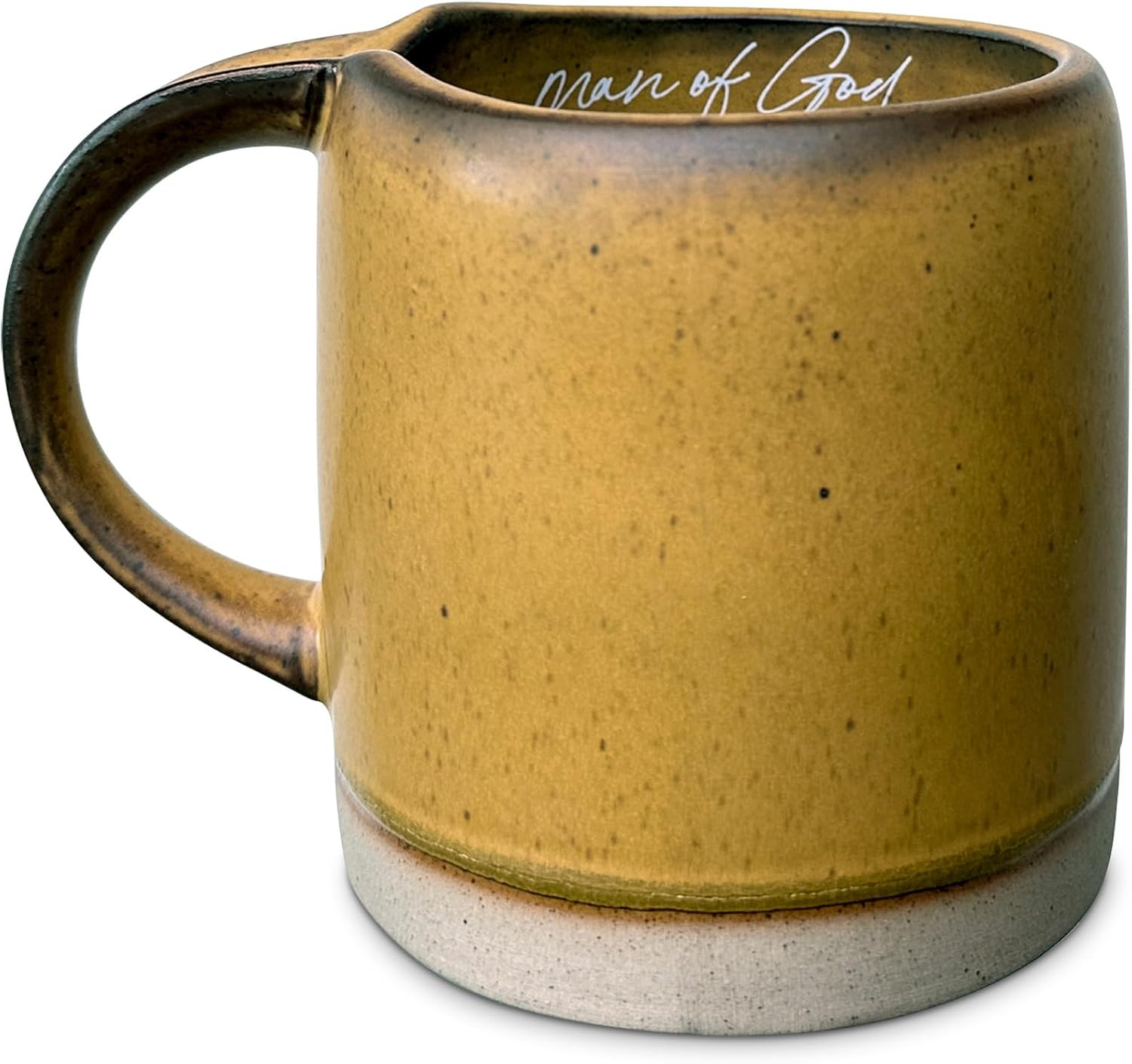 Ceramic Mug (532ml): Man of God, Brown (Jer. 17:7) Crafted Insiration