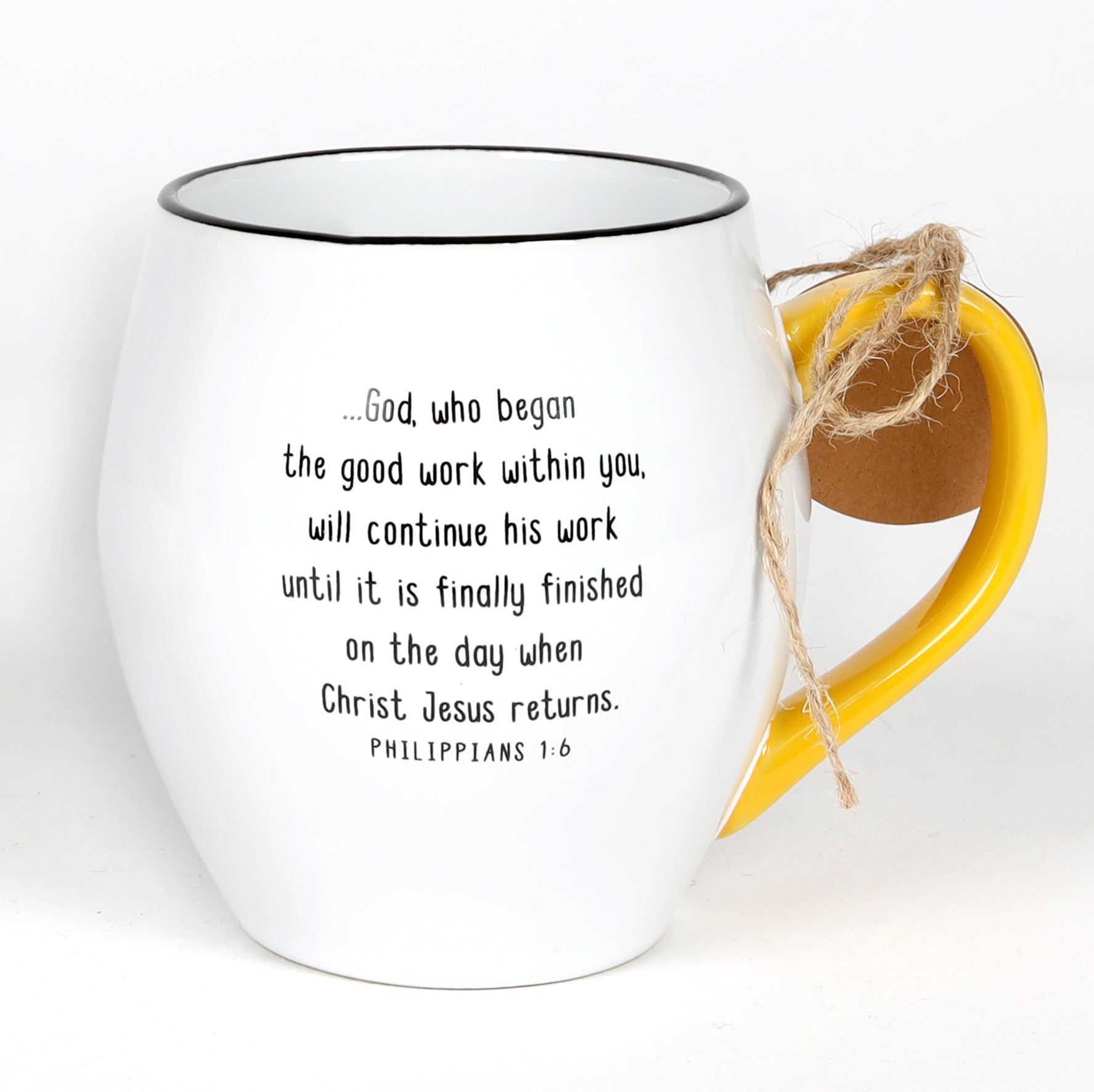 Ceramic Mug: Touch of Colour, Best is Yet to Come (Phil. 1:6) (592 Ml)