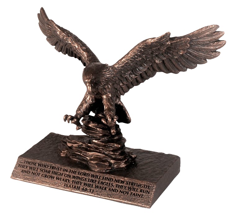 Moments of Faith Sculpture: Eagle (Isaiah 40:31)