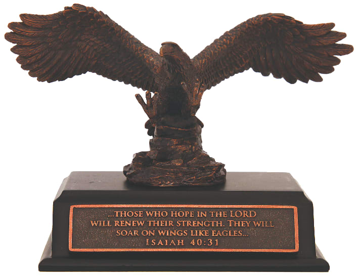 Moments of Faith Sculpture: Eagle, Small