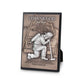 Resin/Mdf Plaque: Sculpture Moments of Faith, Fireman (Phil 1:7)