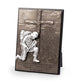Resin/Mdf Plaque: Sculpture Moments of Faith, Soldier (Isaiah 40:31)