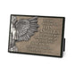 Resin/Mdf Plaque: Sculpture Moments of Faith, Angel (Psalm 91:11-12)
