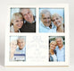Mdf Frame Collage: 40Th Anniversary Love (Eph 5 2)