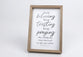 Desktop Plaque (MDF/wood): Keep Believing (Psalm 112:7 ) Hope Rising