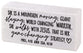 Stone Scripture Block: She Inspires, She Moves Mountains (Phil. 4:13, Isaiah 41:10)