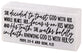 Stone Scripture Block: She Inpires, She Trusts God (Prov. 3:5-6, Rom. 4:21)
