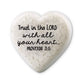 Scripture Stone: Hearts of Hope - Trust (Proverbs 3:5)