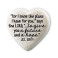 Scripture Stone: Hearts of Hope - Journey (Jeremiah 29:11)