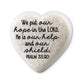 Scripture Stone: Hearts of Hope - Hope (Psalm 33:20)