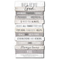 Wall Plaque: Believe, Stacked Wood, Mdf, Wall-Hanger Included