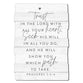 Plaque, Stacked Wood: Trust (Proverbs 3:5-6) (Mdf)