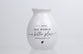 Ceramic Vase: You Make the World a Better Place (Eph. 1:16) White, Textured (Hold Onto Hope)