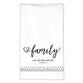 100% Cotton Tea Towel: Family Artisan Doodles (Eph. 5:2)