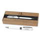Metal Pen: God's Love White (Jer. 30:14, Psalm 103: 2-5)