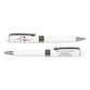 Metal Pen: God's Love White (Jer. 30:14, Psalm 103: 2-5)