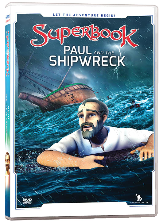 Paul and the Shipwreck (#07 in Superbook Dvd Series Season 02)