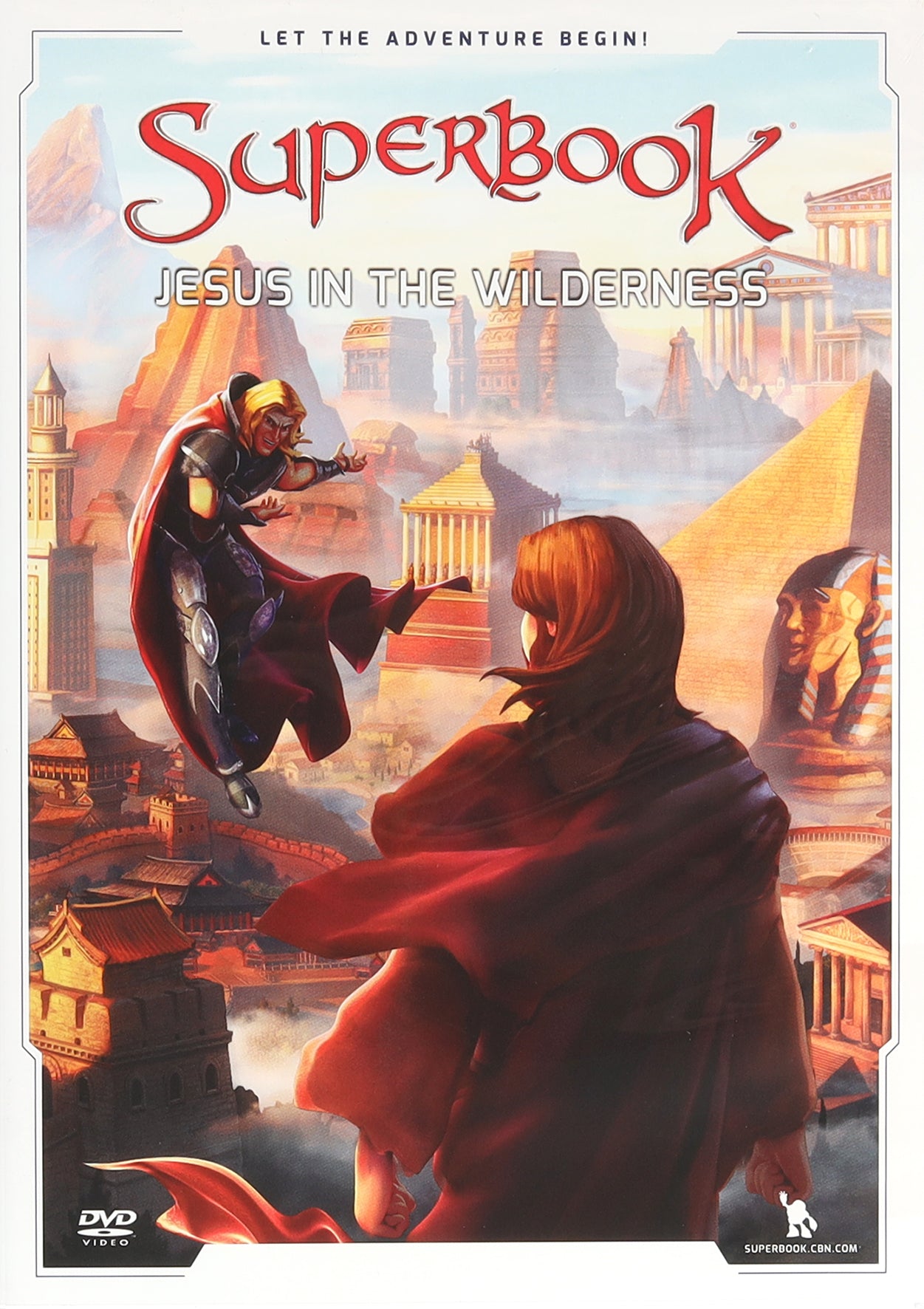 Jesus in the Wilderness (#11 in Superbook Dvd Series Season 4)