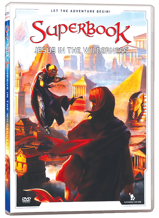 Jesus in the Wilderness (#11 in Superbook Dvd Series Season 4)