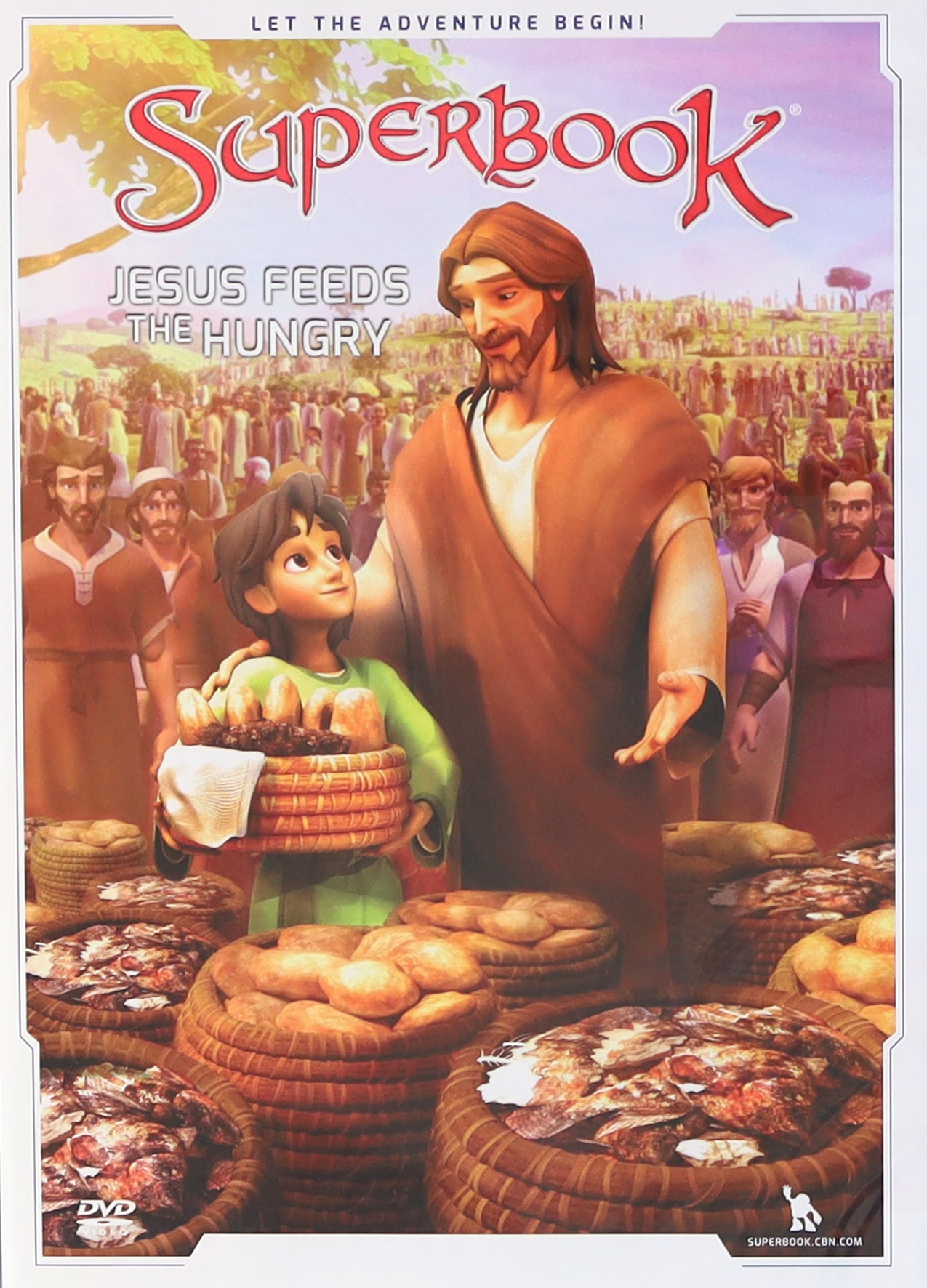 Jesus Feeds the Hungry (#01 in Superbook Dvd Series Season 4)