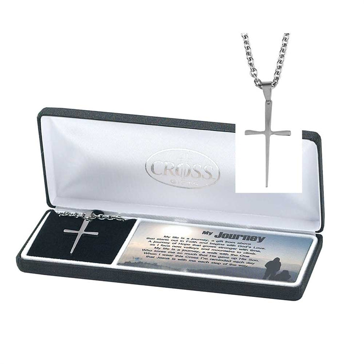 Stainless Steel Men's Necklace: My Necklace Cross