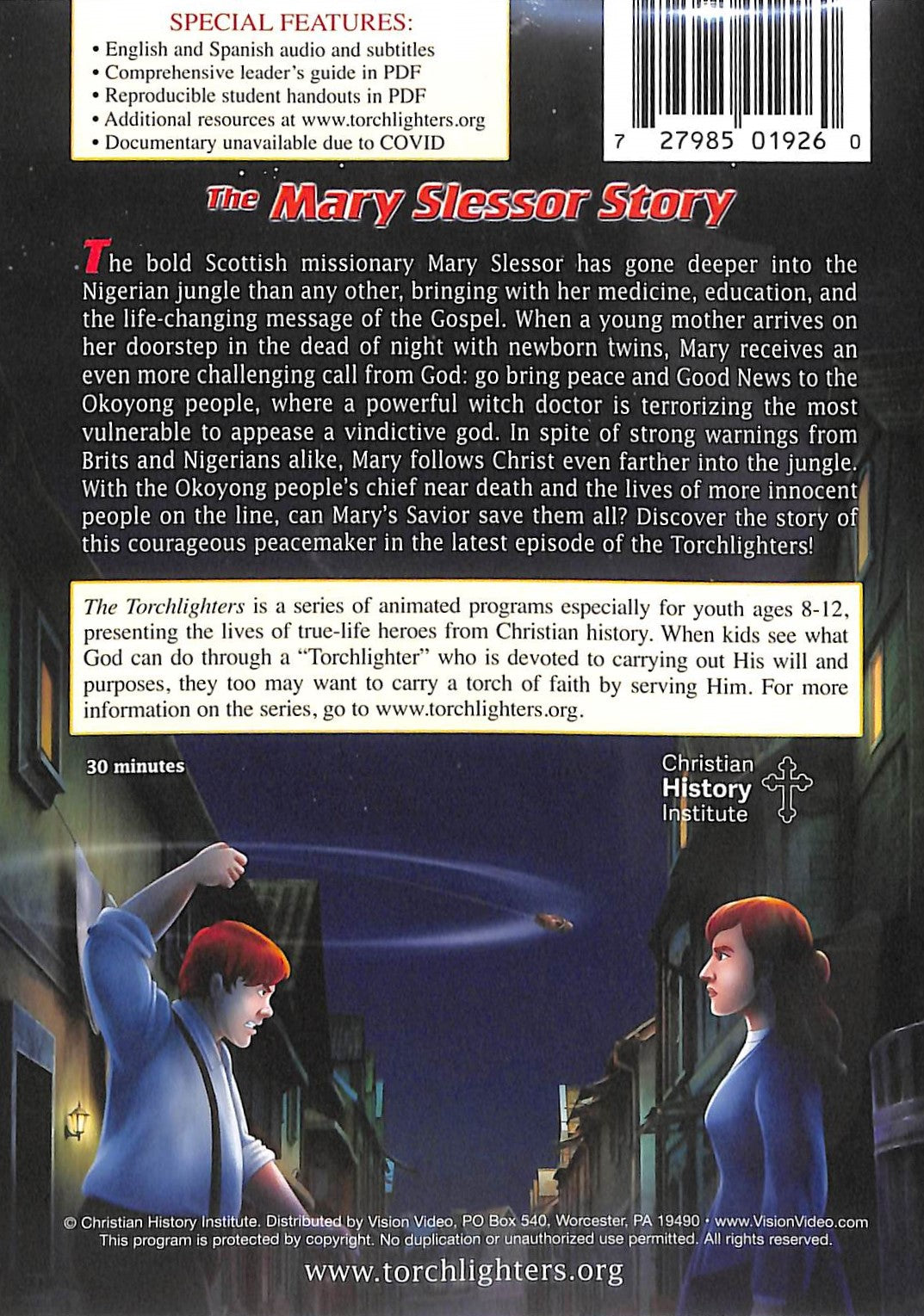 Mary Slessor Story (Torchlighters Heroes Of The Faith Series)
