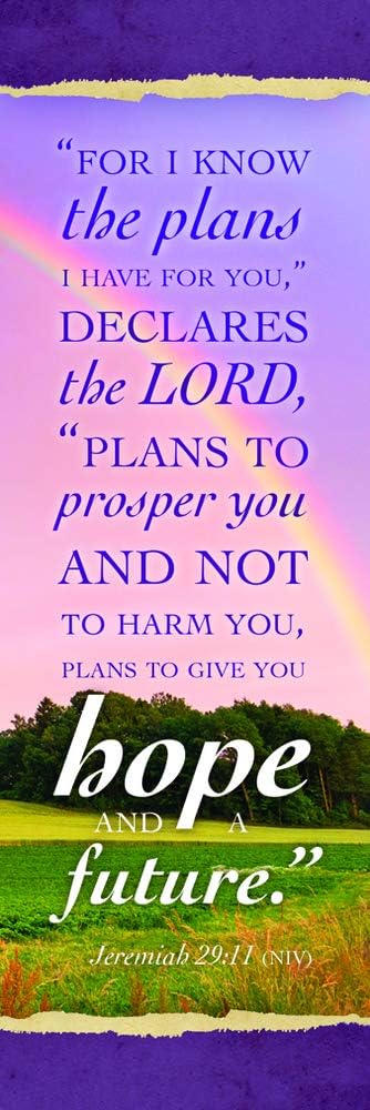 Bookmark - Adult (25 Pack): For I Know The Plans (Jer 29:11NIV)