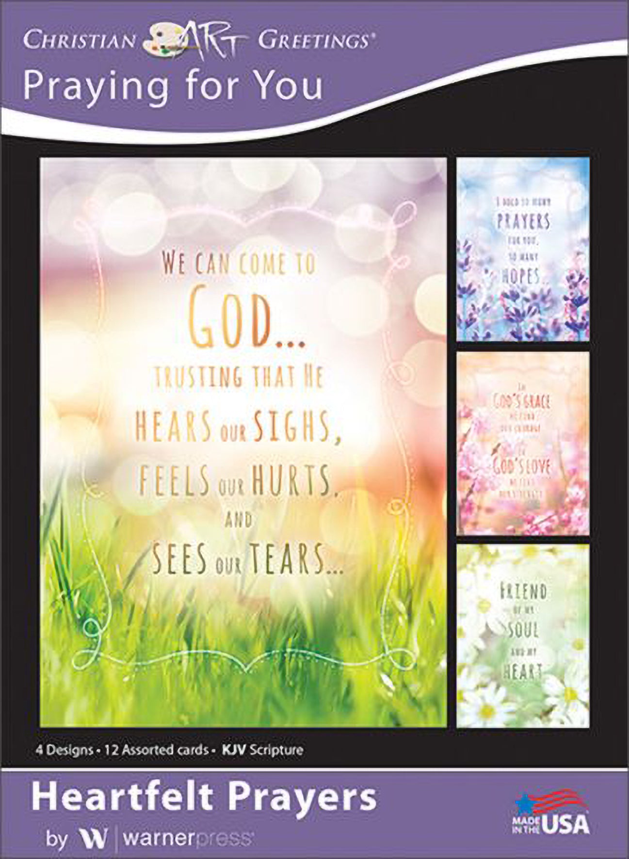 Boxed Cards: Praying For You - Heartfelt Prayers (Kjv)