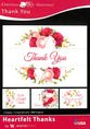 Boxed Cards: Thank You - Heartfelt Thanks (Kjv)