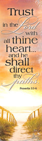 Bookmark - 25 Pack: Trust in the Lord Proverbs 3:5-6