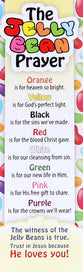 Bookmark - 25 Pack: Jelly Bean Prayer (Luke 24:34 NIV)