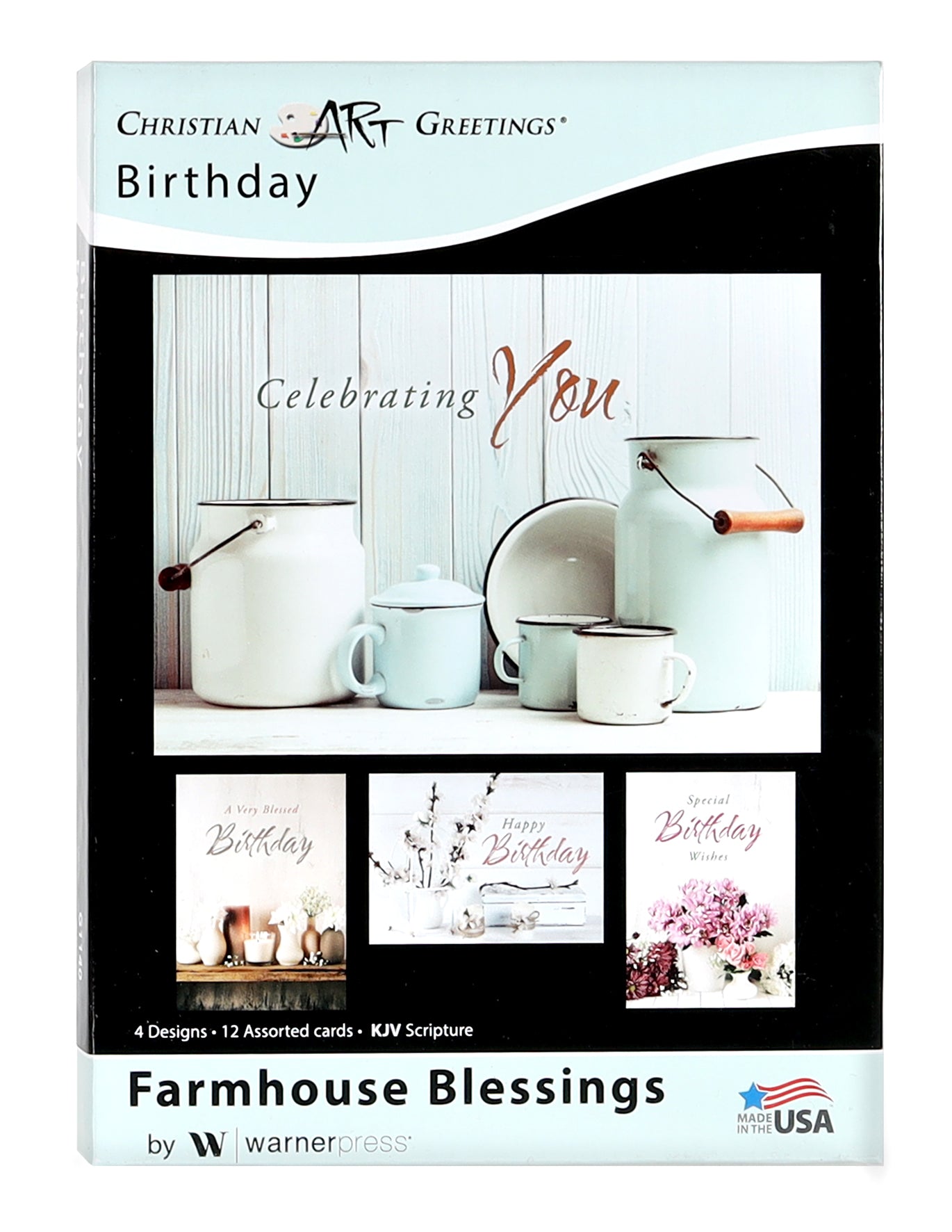 Boxed Cards: Birthday - Farmhouse Blessings (Kjv)