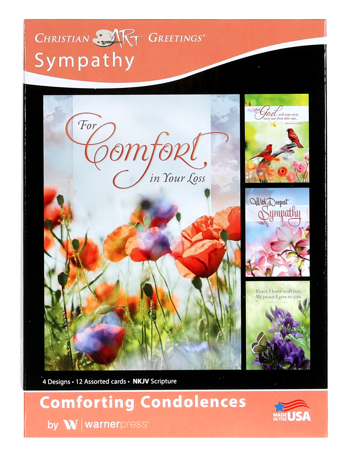 Boxed Cards: Sympathy - Comforting Condolences (Nkjv)