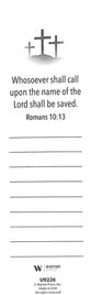 Bookmark - 25 Pack: Plan of Salvation (Romans 10:13)