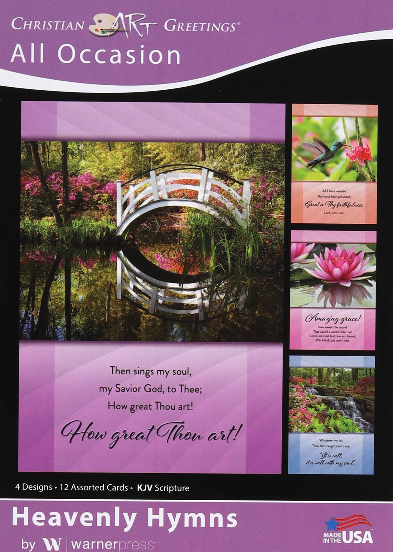Boxed Cards: All Occasion, Heavenly Hymns Nature (Kjv)