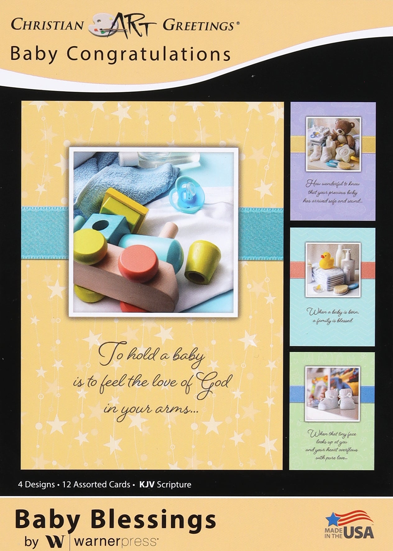 Boxed Cards: Baby, Baby Blessings (Kjv)