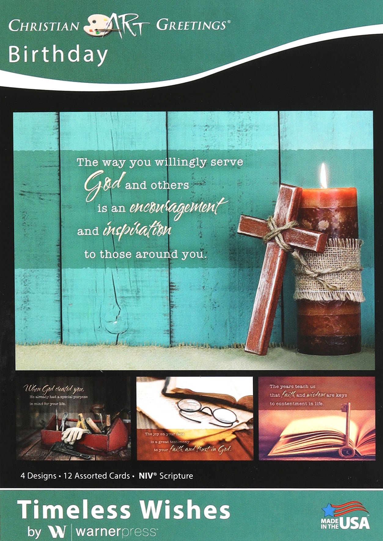 Boxed Cards: Birthday, Timeless Wishes (Niv)