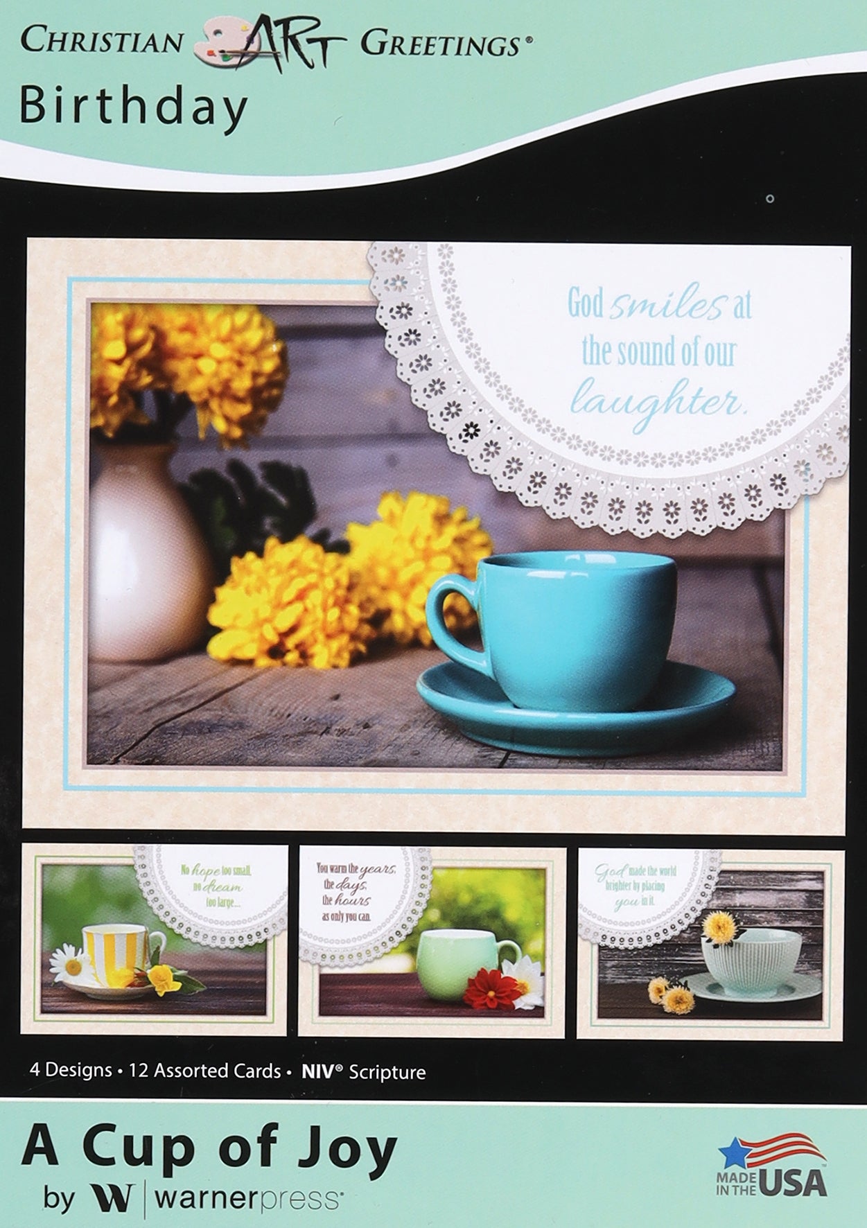 Boxed Cards: Birthday, a Cup of Joy (Niv)