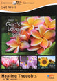 Boxed Cards: Get Well, Healing Thoughts Flowers (Kjv)