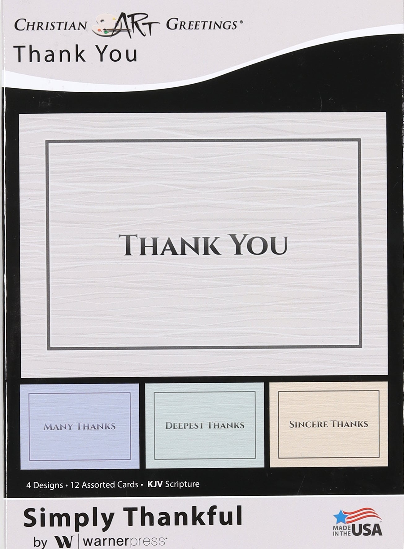 Boxed Cards: Thank You, Simply Thankful Classic (Kjv)