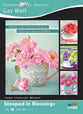 Boxed Cards: Get Well - Steeped in Blessings KJV  (12 cards, 3 each of 4 designs)