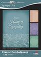 Boxed Cards: Sympathy - Classic Condolences KJV (12 cards, 3 each of 4 designs)