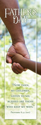 Bookmark - 25 Pack: Happy Father's Day! (Prov 8:32 NIV)