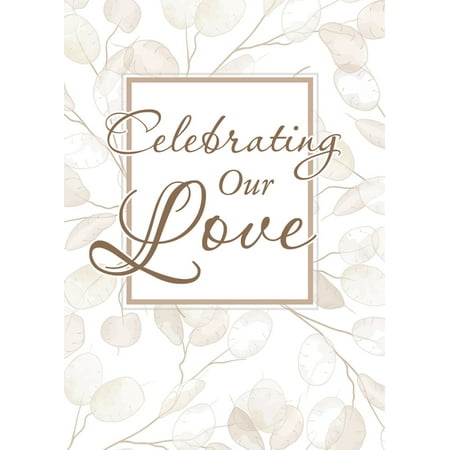 Certificate: Marriage, Celebrating Our Love, Phil. 1:7 NLT, copper foil embossing