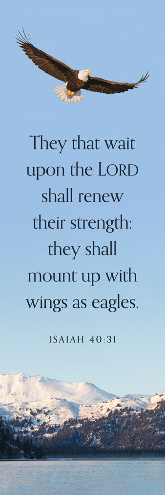 Bookmark (25 Pack): They That Wait Upon the Lord, Isaiah 40:31
