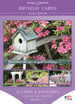 Boxed Cards Birthday: Garden Splendor, KJV (12 cards/envelops, 3 each of 4 designs)