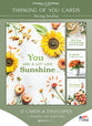 Boxed Cards Thinking of You: Sharing Sunshine, KJV (12 cards/envelops, 3 each of 4 designs)