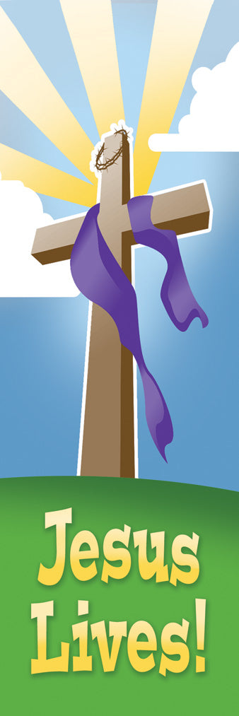Bookmark - Kids (25 Pack): Easter: Jesus Lives! (Matt 28:6 KJV)